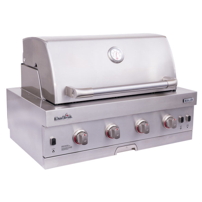 CharBroil 34.6" Stainless Steel DropIn Grill Wayfair